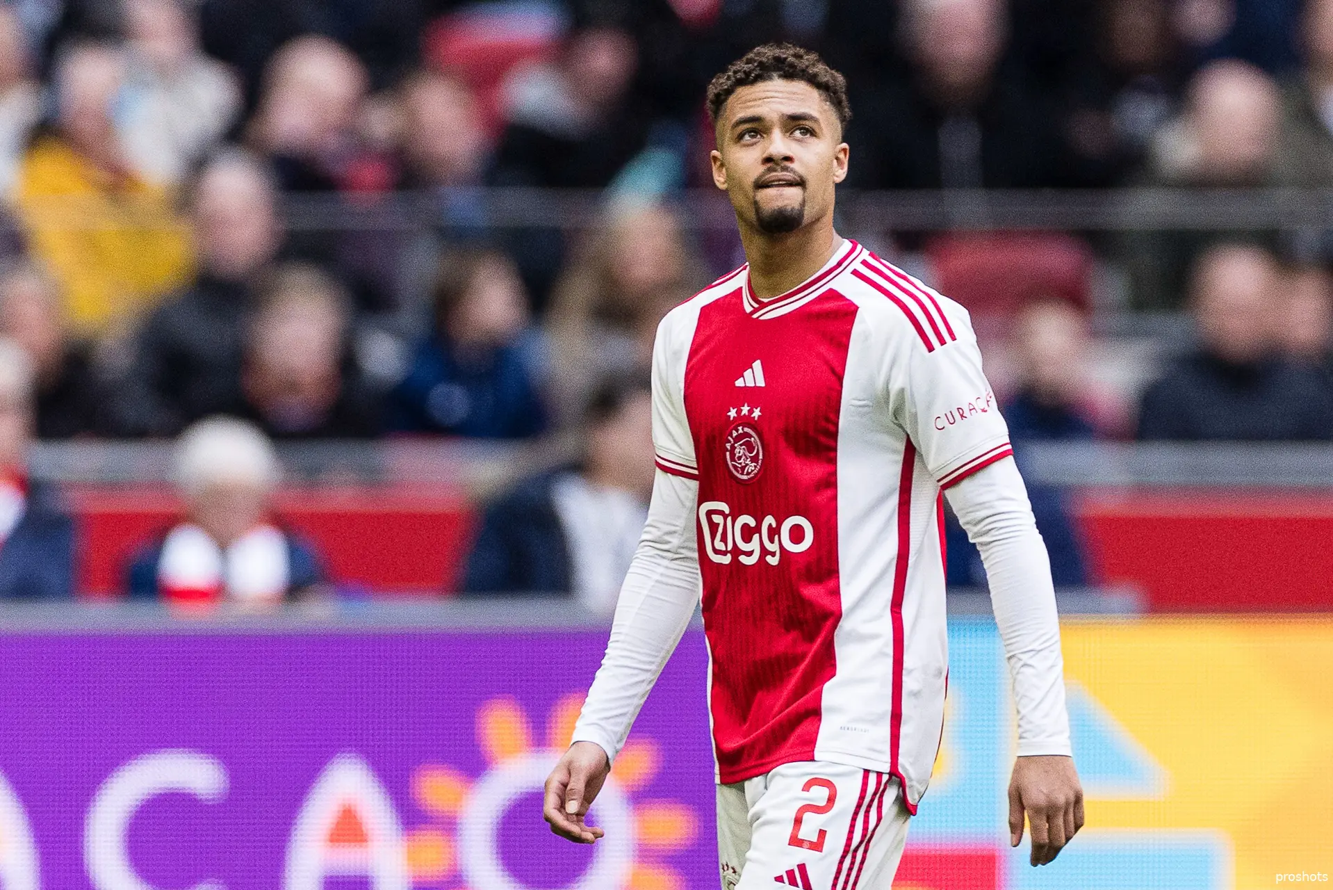 devyne rensch ajax rode kaart