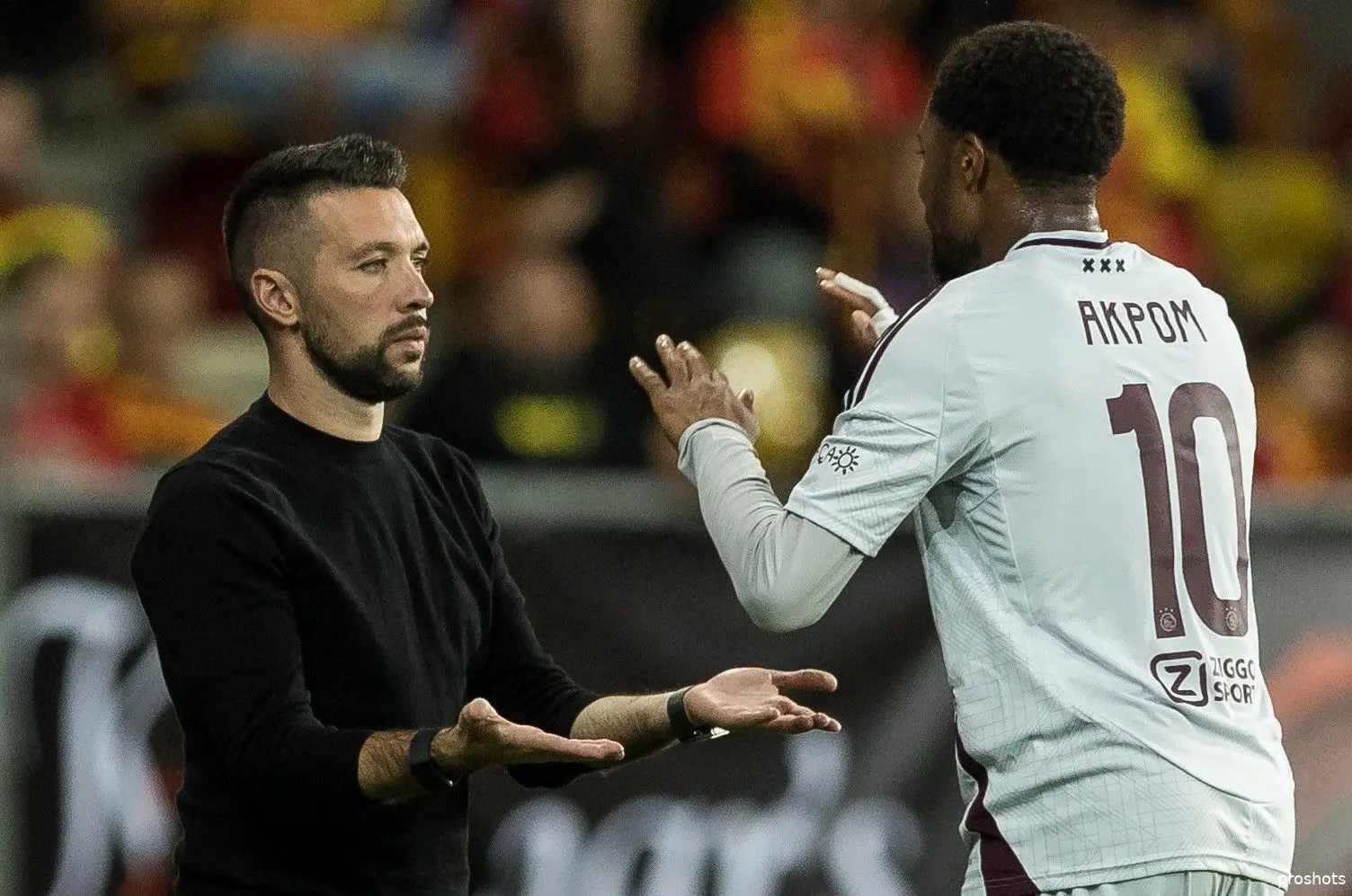 francesco farioli chuba akpom ajax