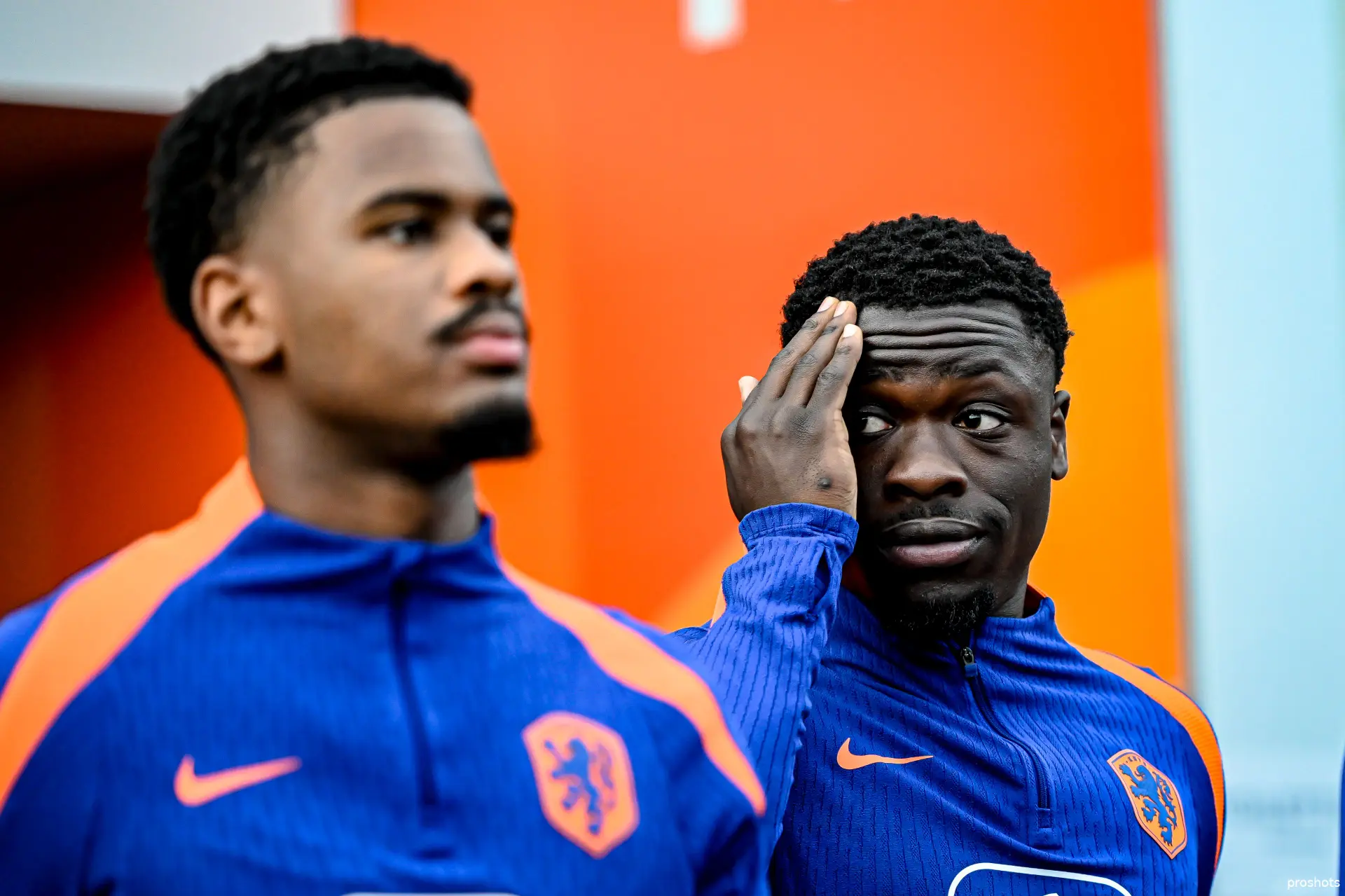 jorrel hato brian brobbey nederlands elftal oranje