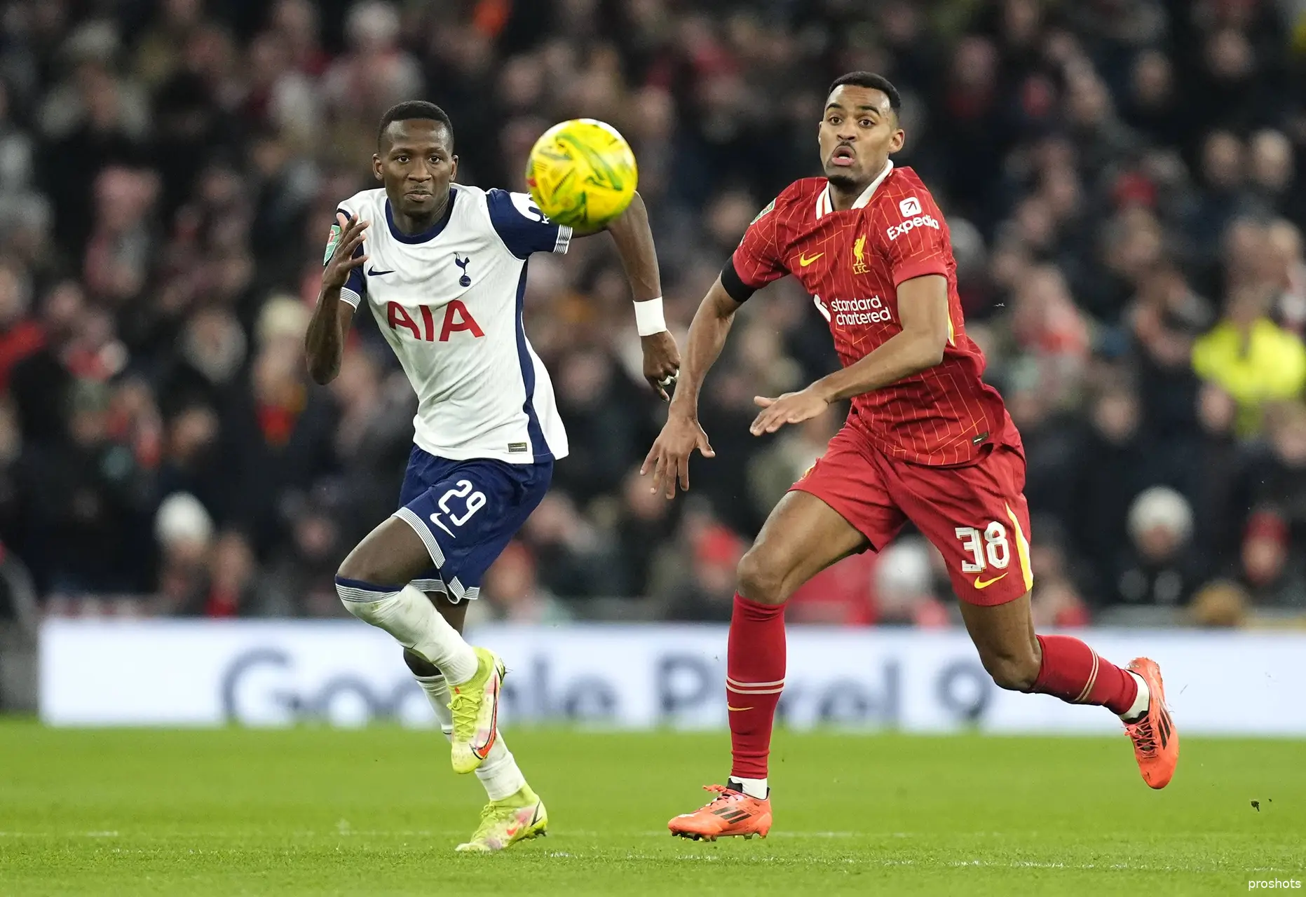 gravenberch liverpool spurs