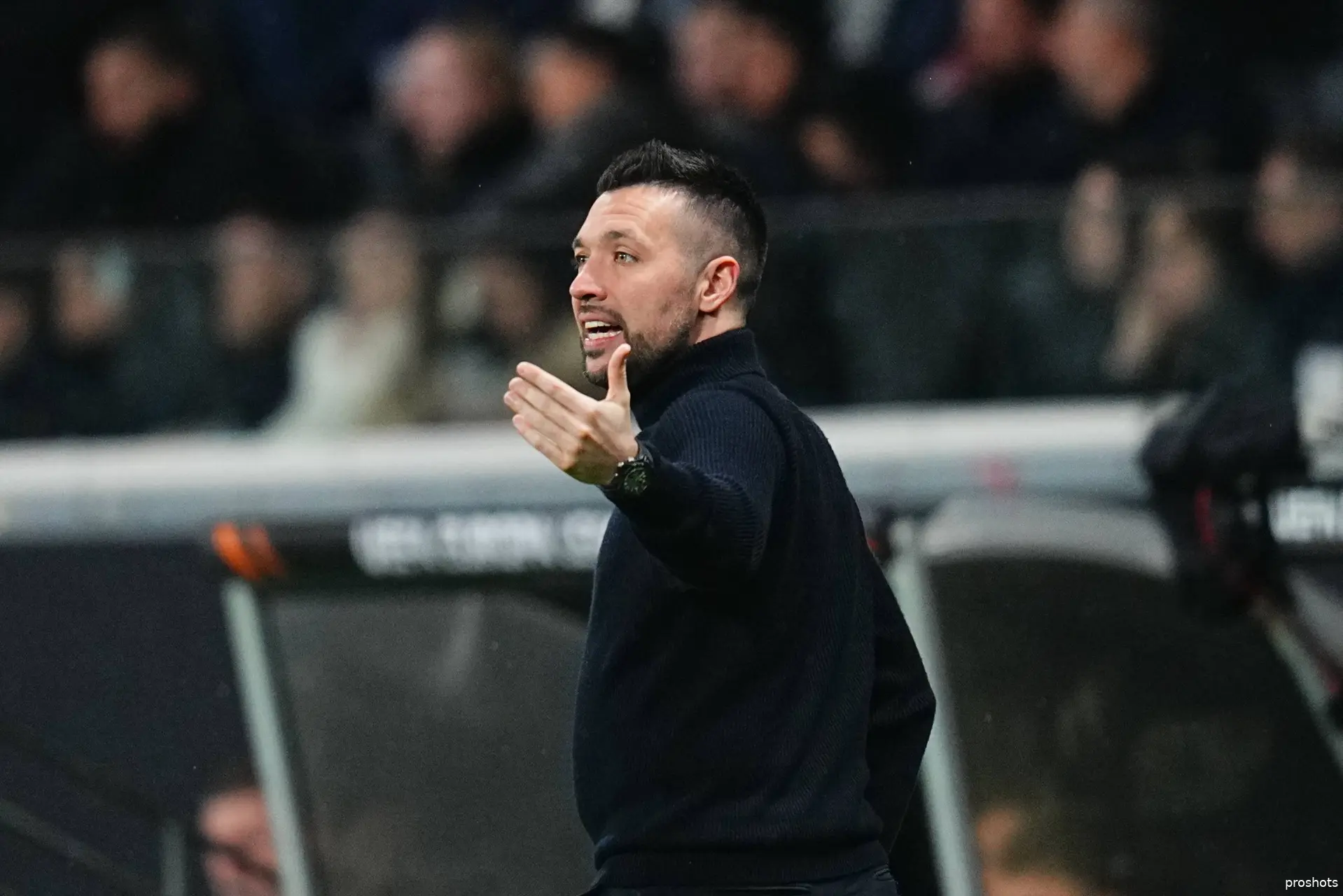 francesco farioli ajax eintracht frankfurt europa league