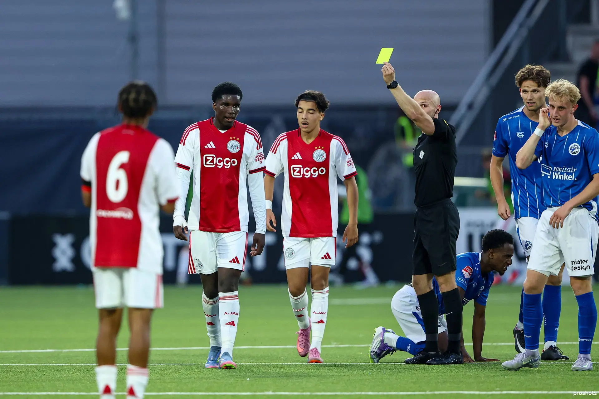 Jong Ajax FC Den Bosch Jinairo Johnson Rayane bounida