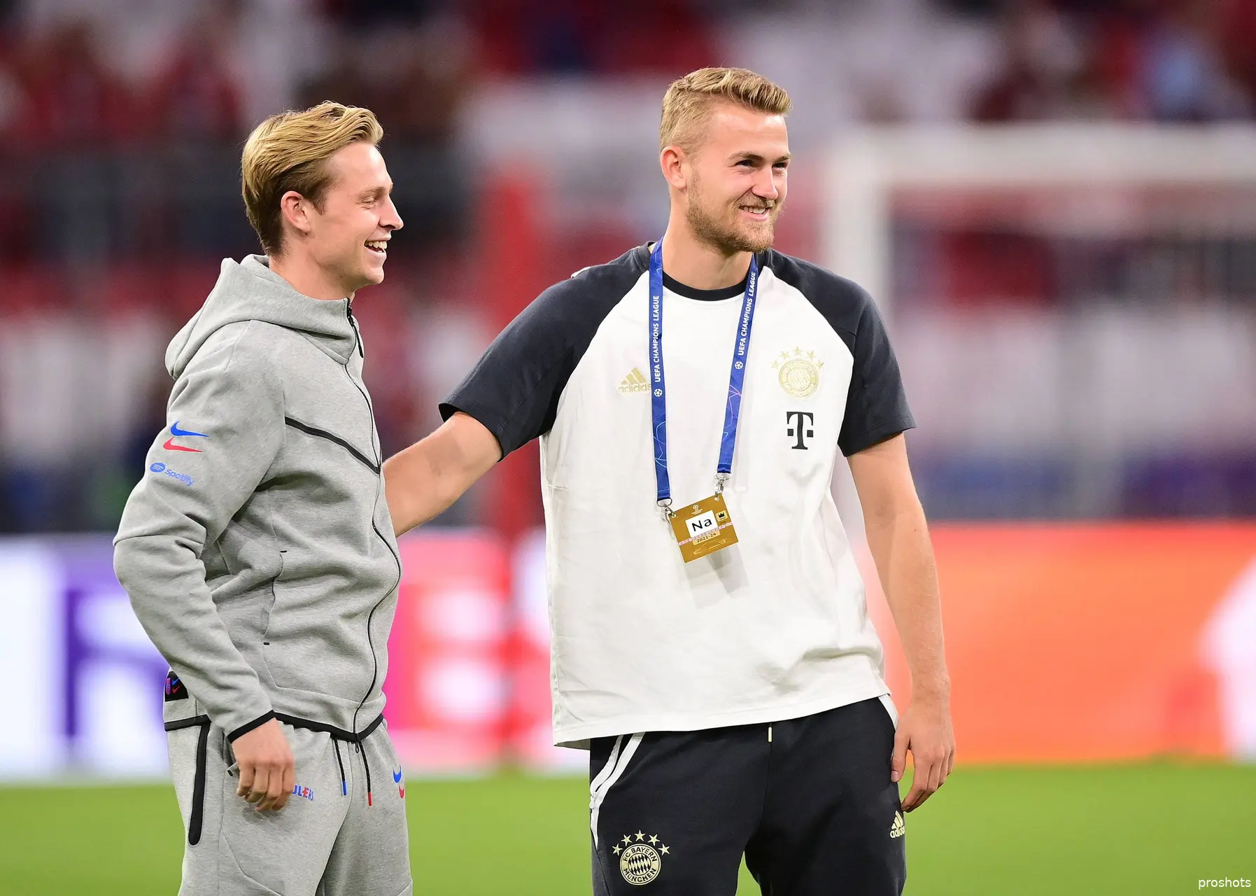 Ajax Showtime Frenkie de Jong Matthijs de Ligt
