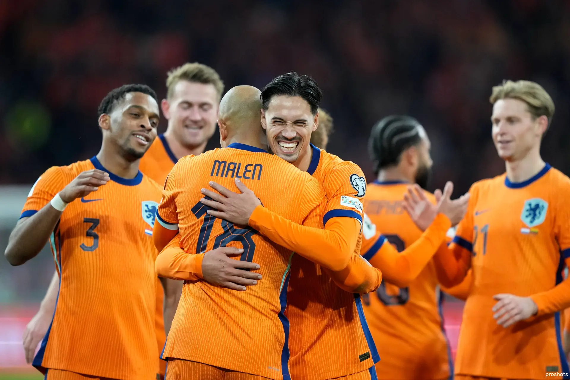 Ajax Showtime Nederlands Elftal Frenkie de Jong