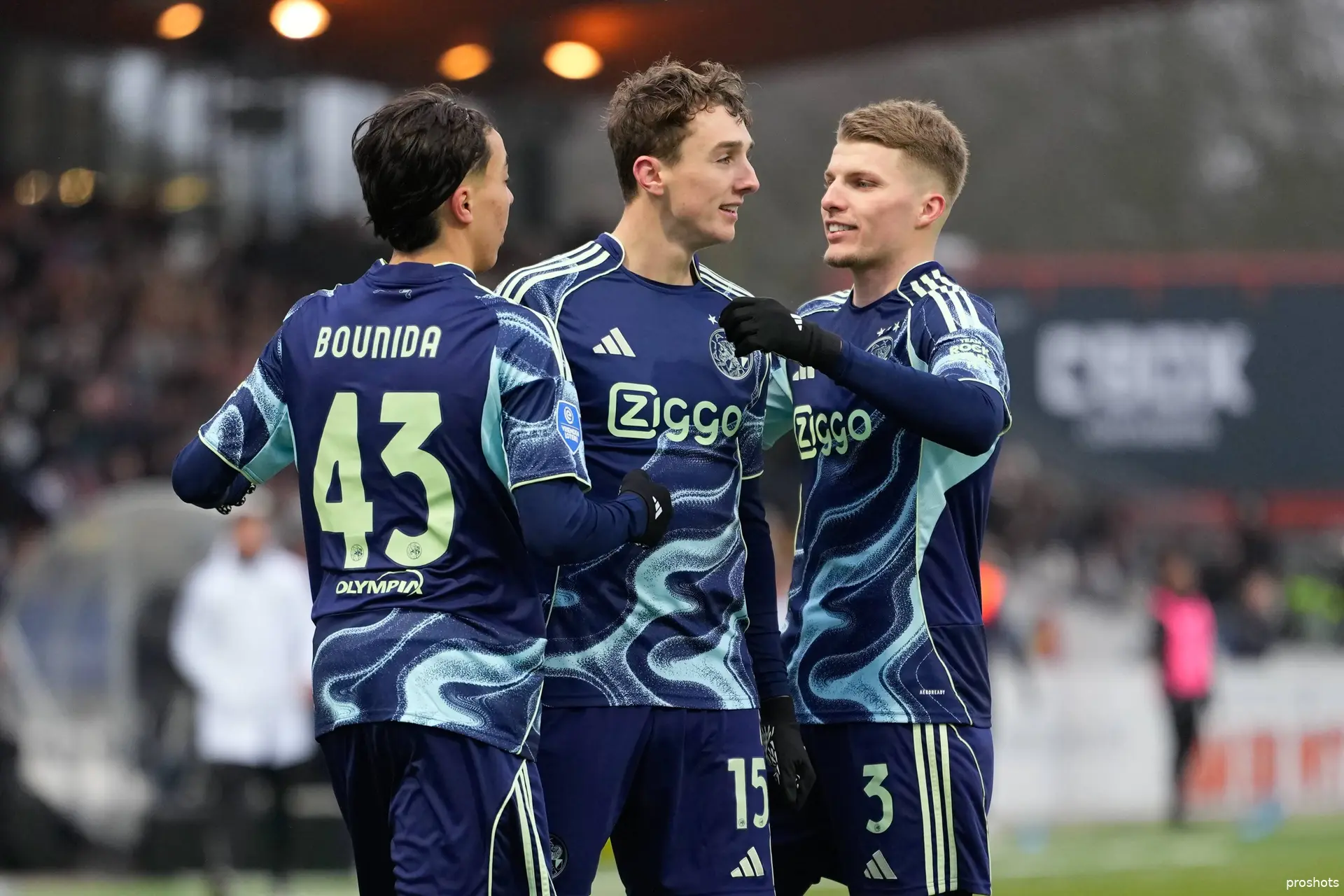 Ajax Showtime Youri Baas Rayane Bounida Anton Gaaei