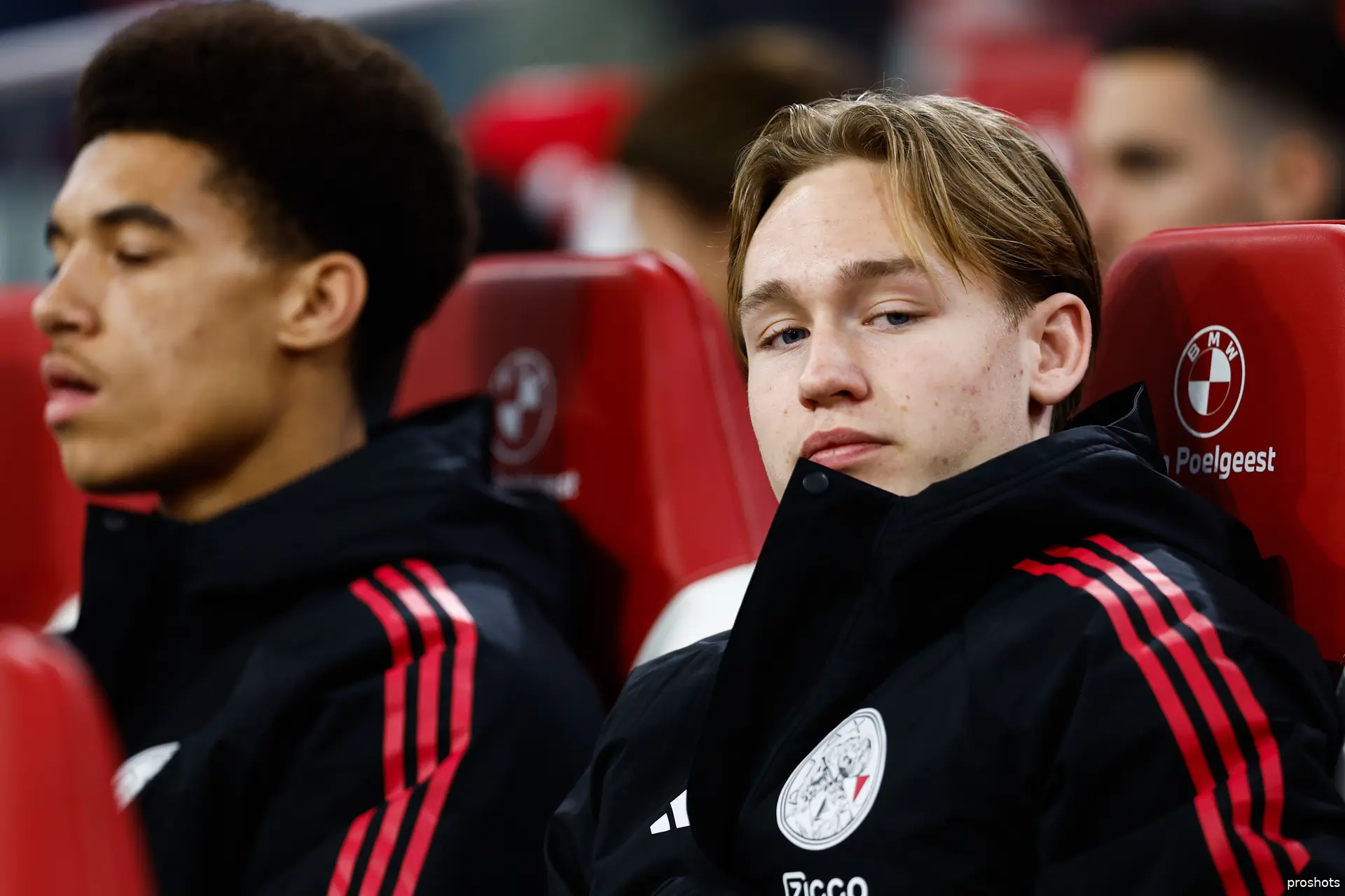 ajax showtime ajax aaron bouwman mylo van der lans 25/26