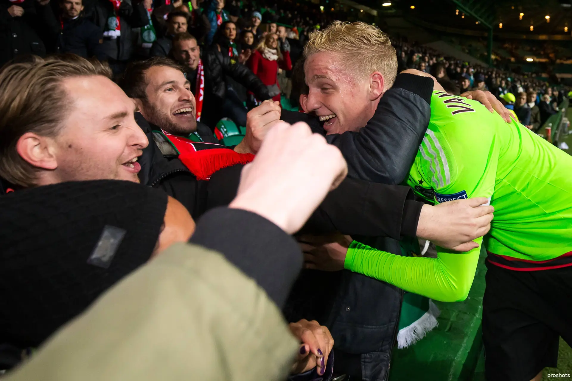 Ajax Showtime Donny Van De Beek Celtic