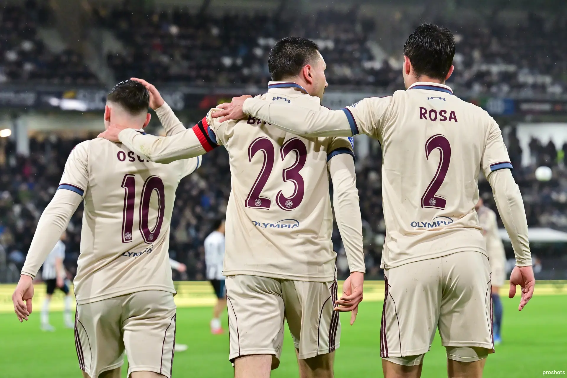 ajax showtime oscar gloukh steven berghuis Lucas rosa Heracles almelo ajax