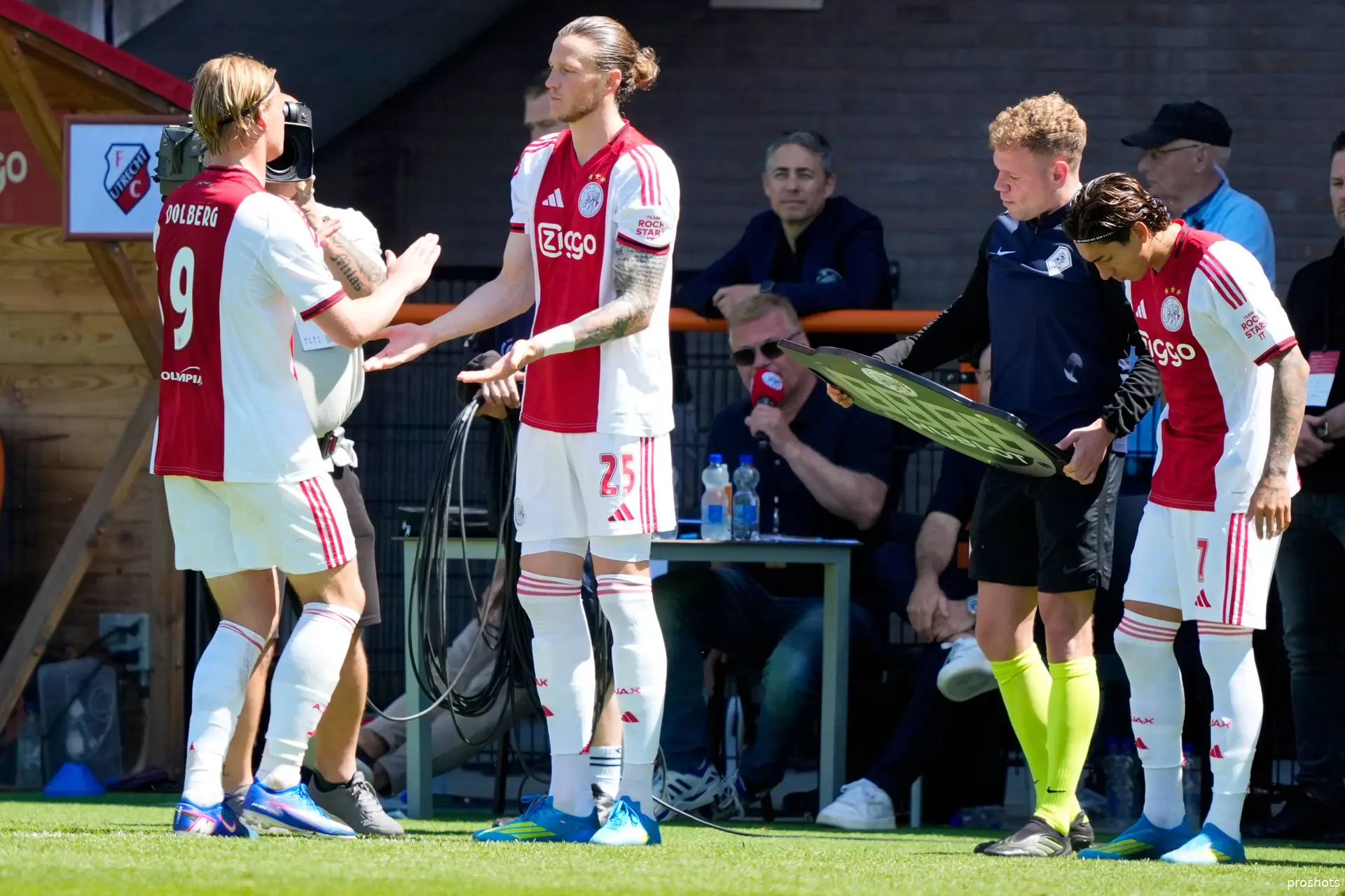 Ajax Showtime Wout Weghorst Kasper Dolberg