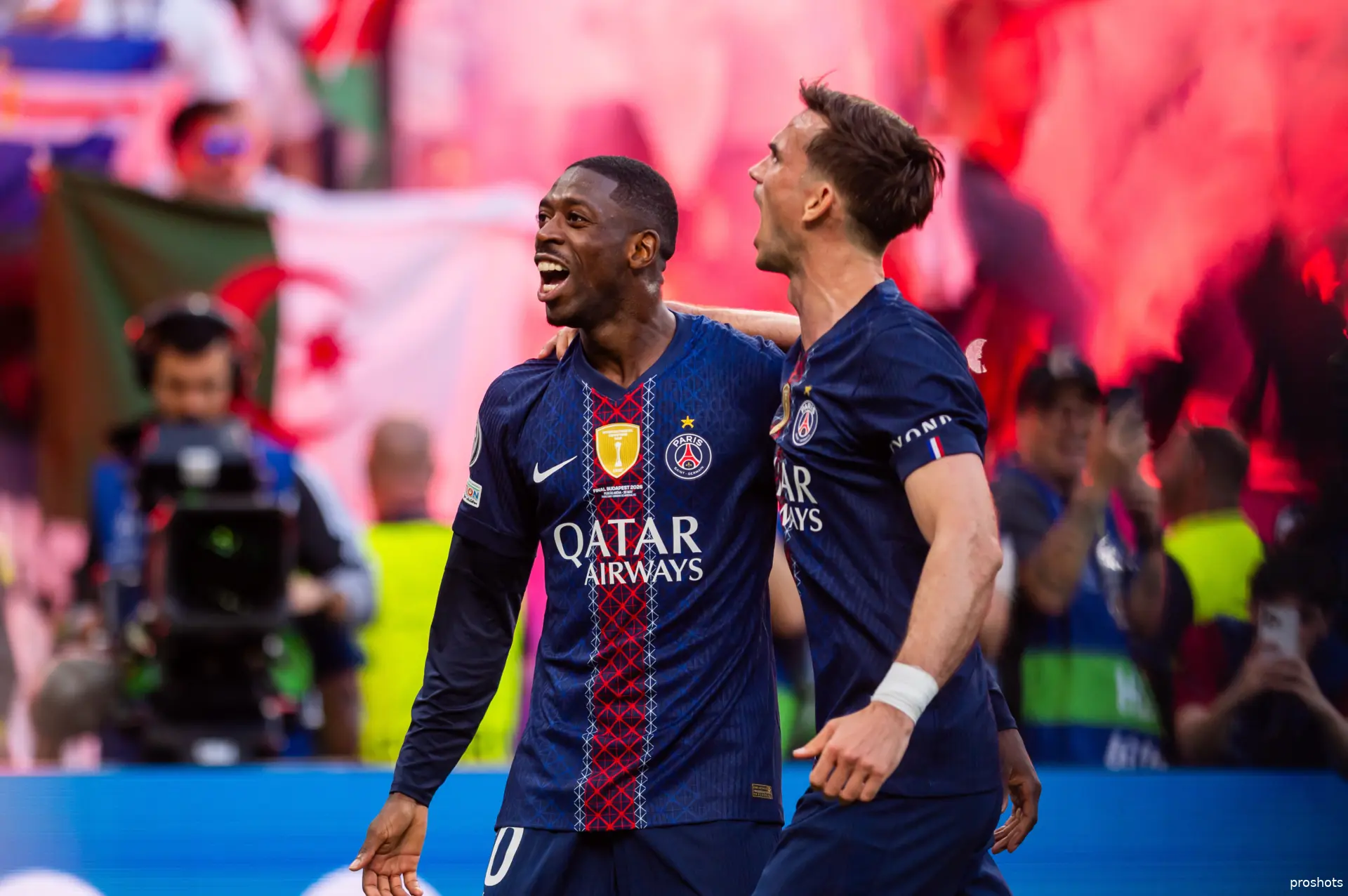 Ousmane Dembele Fabian ruiz paris saint germain ajax showtime