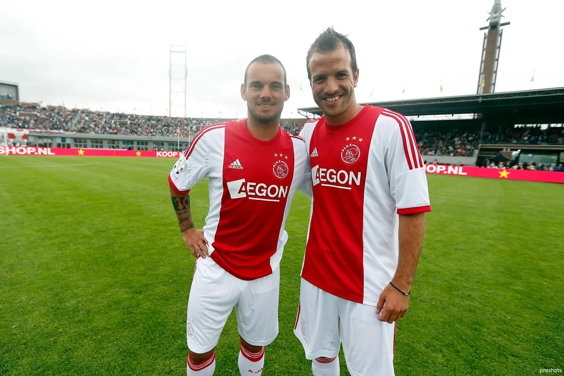 Ajax Showtime Wesley Sneijder Rafael van der Vaart