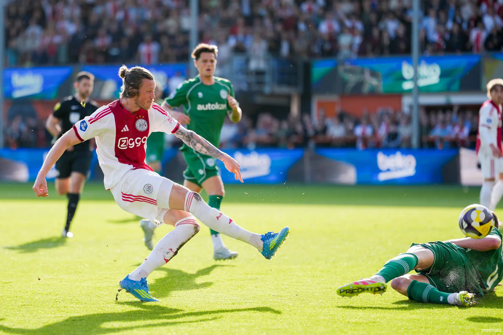 Ajax Showtime Wout Weghorst Ajax FC Groningen