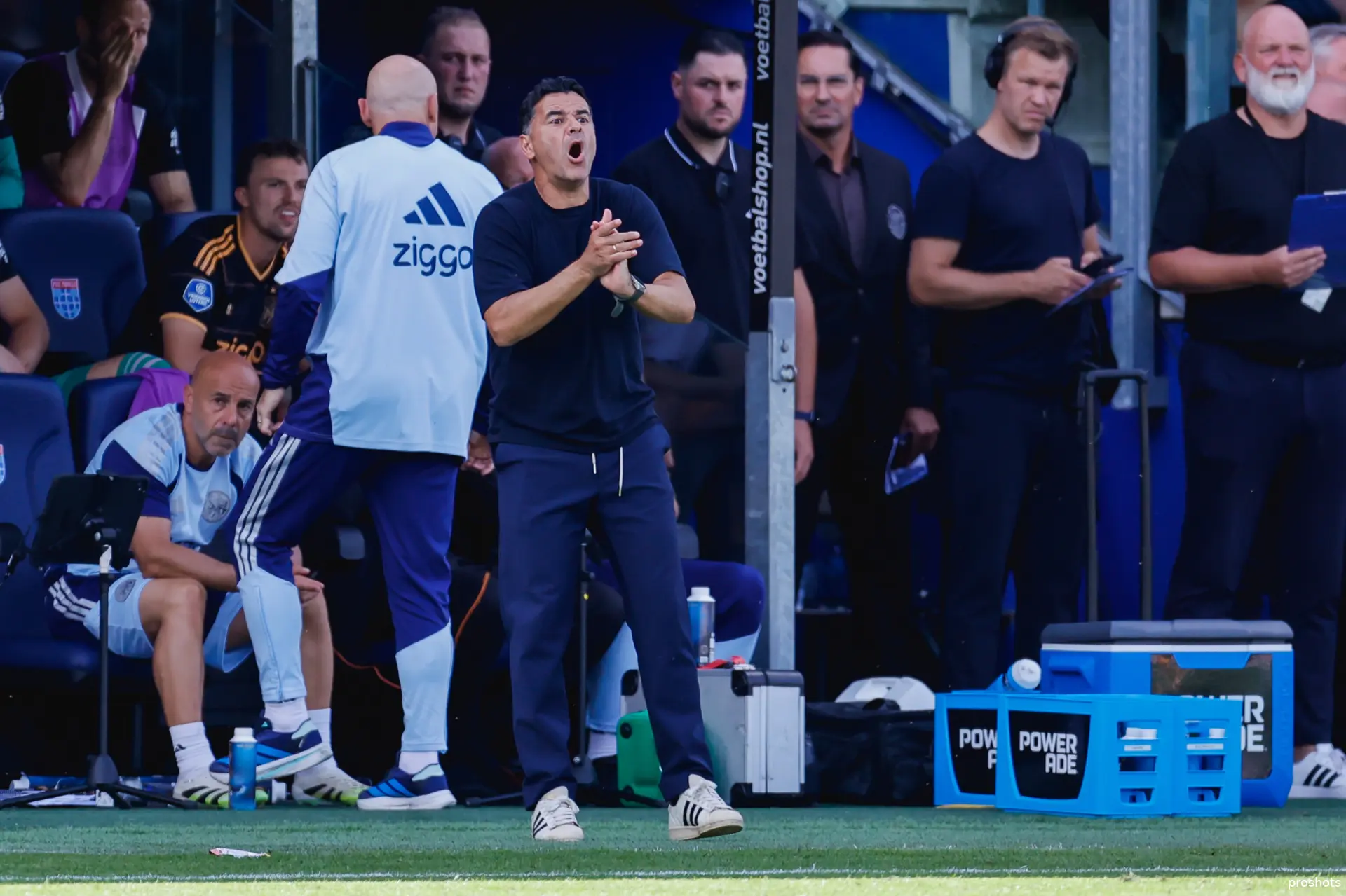 ajax showtime Michel sanchez Ajax pec zwolle