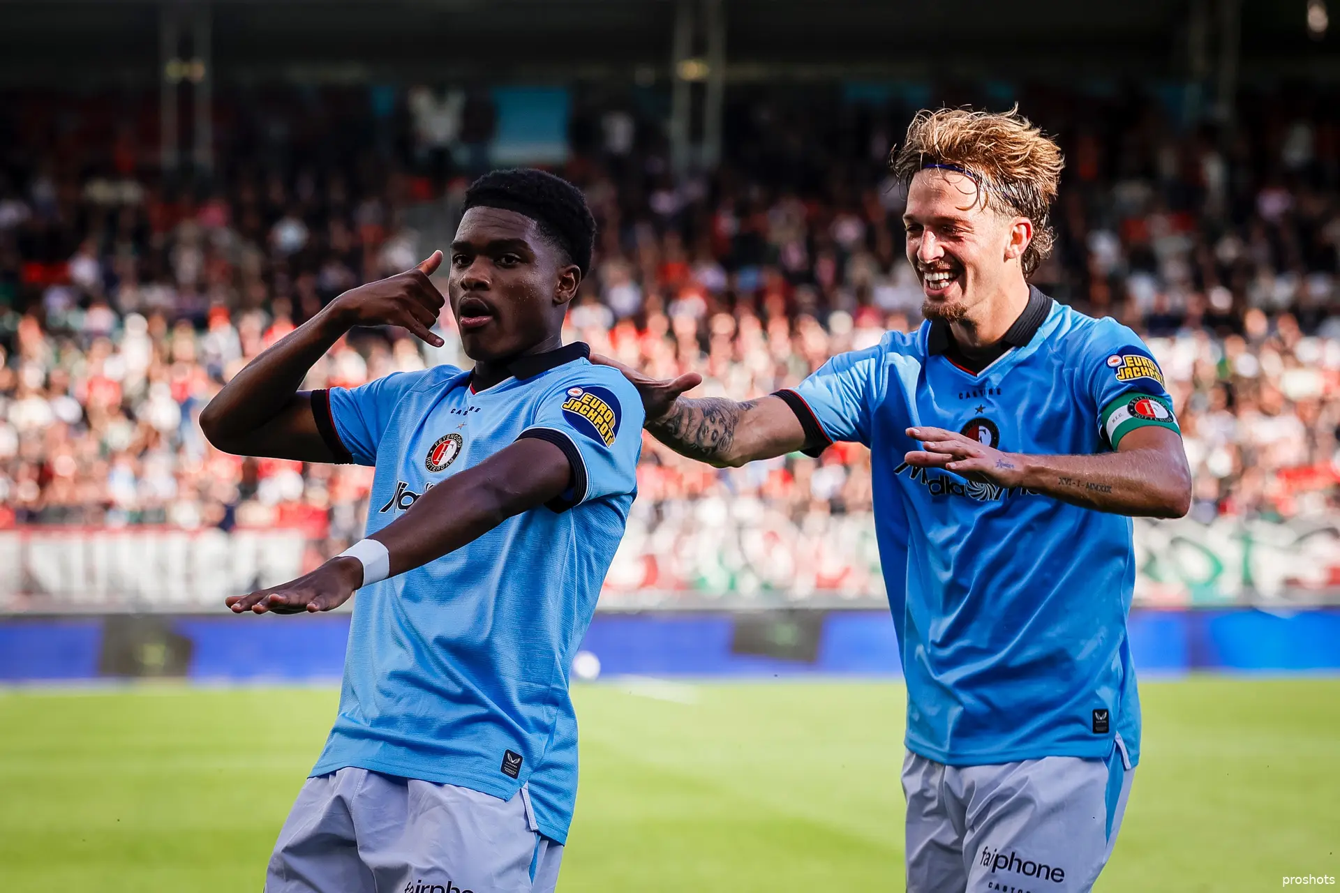 ajax showtime jerayno schaken Luciano valente Feyenoord
