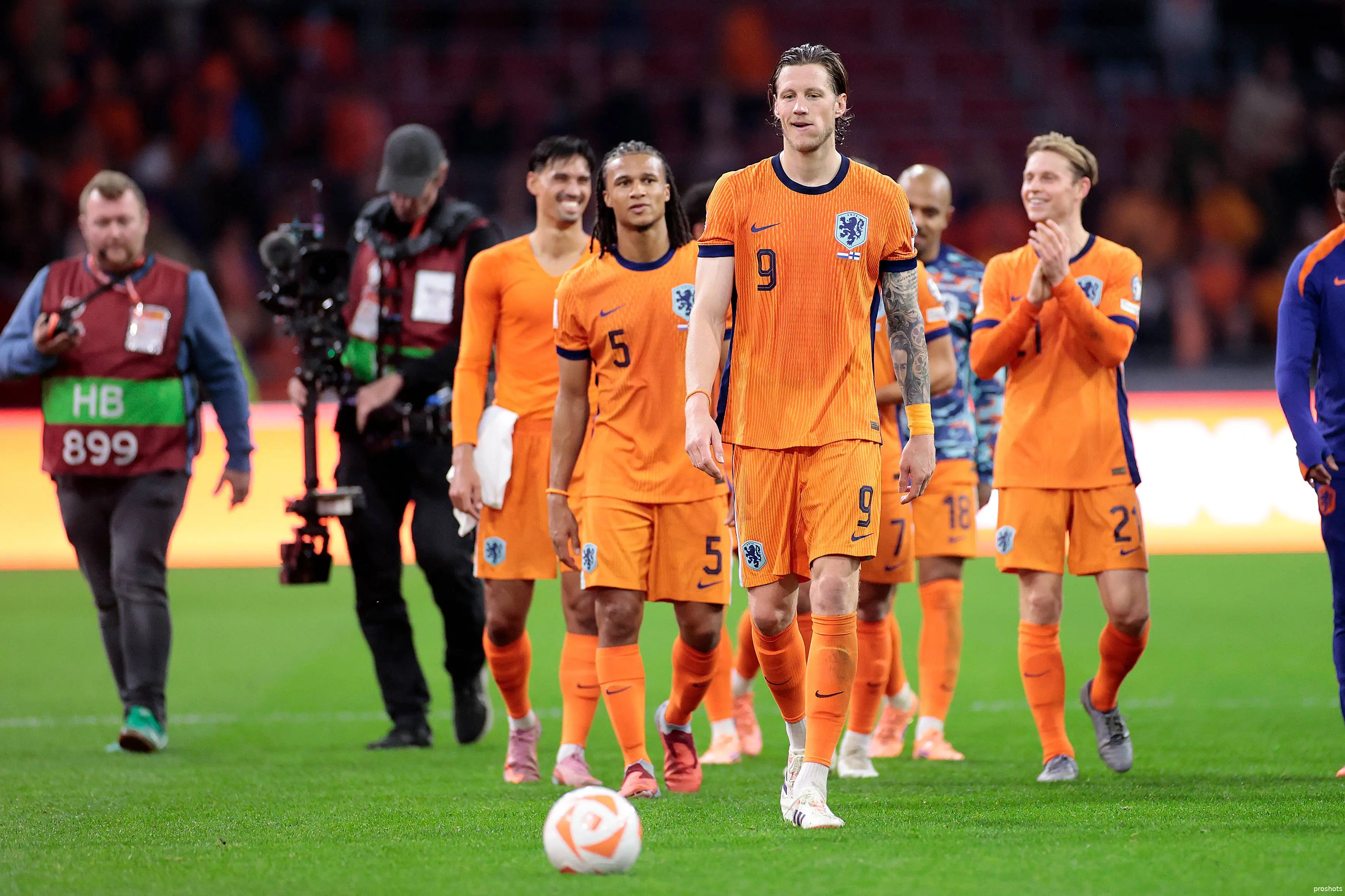 Ajax Showtime Wout Weghorst Nederlands Elftal