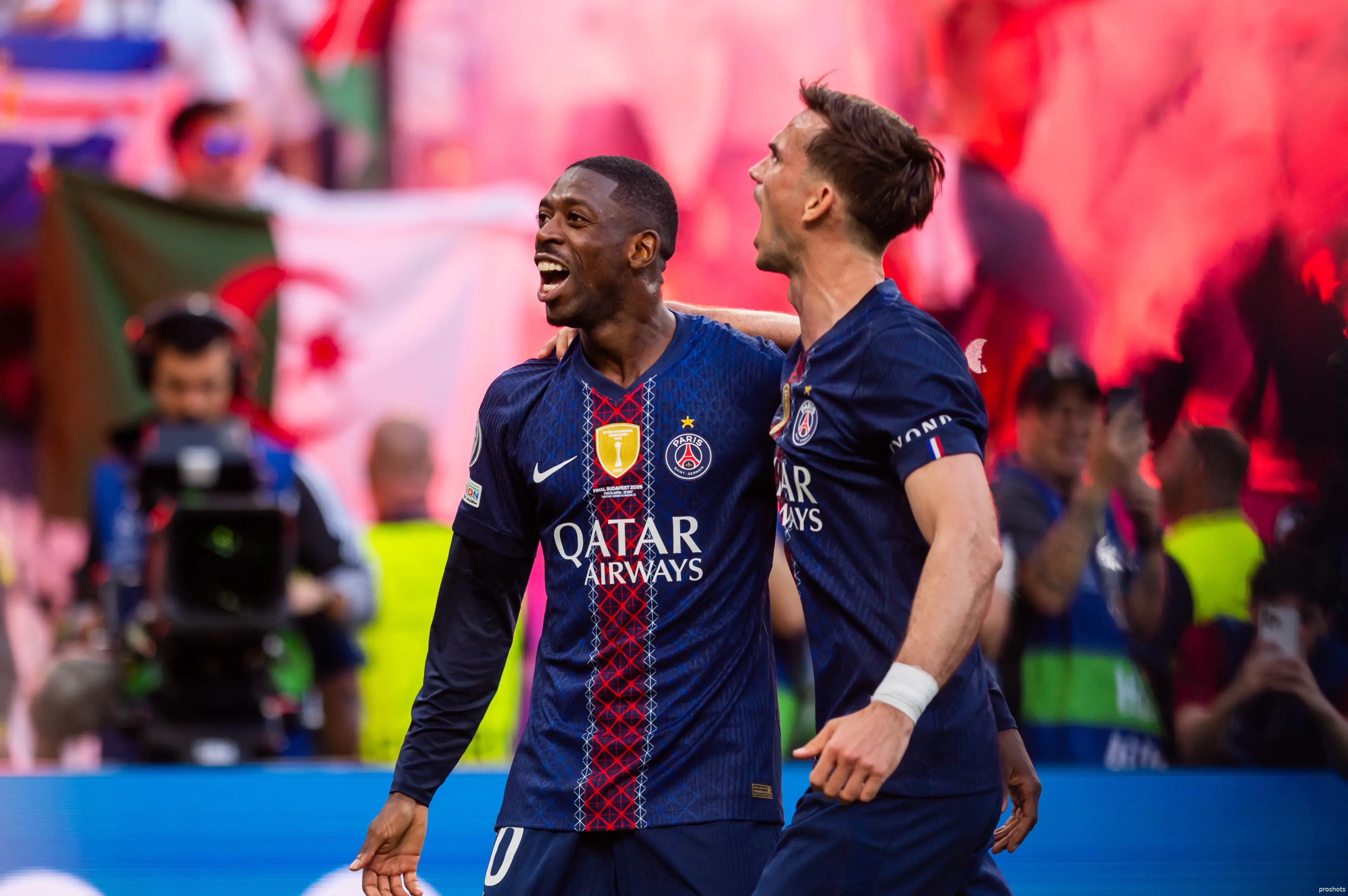 Ousmane Dembele Fabian ruiz paris saint germain ajax showtime