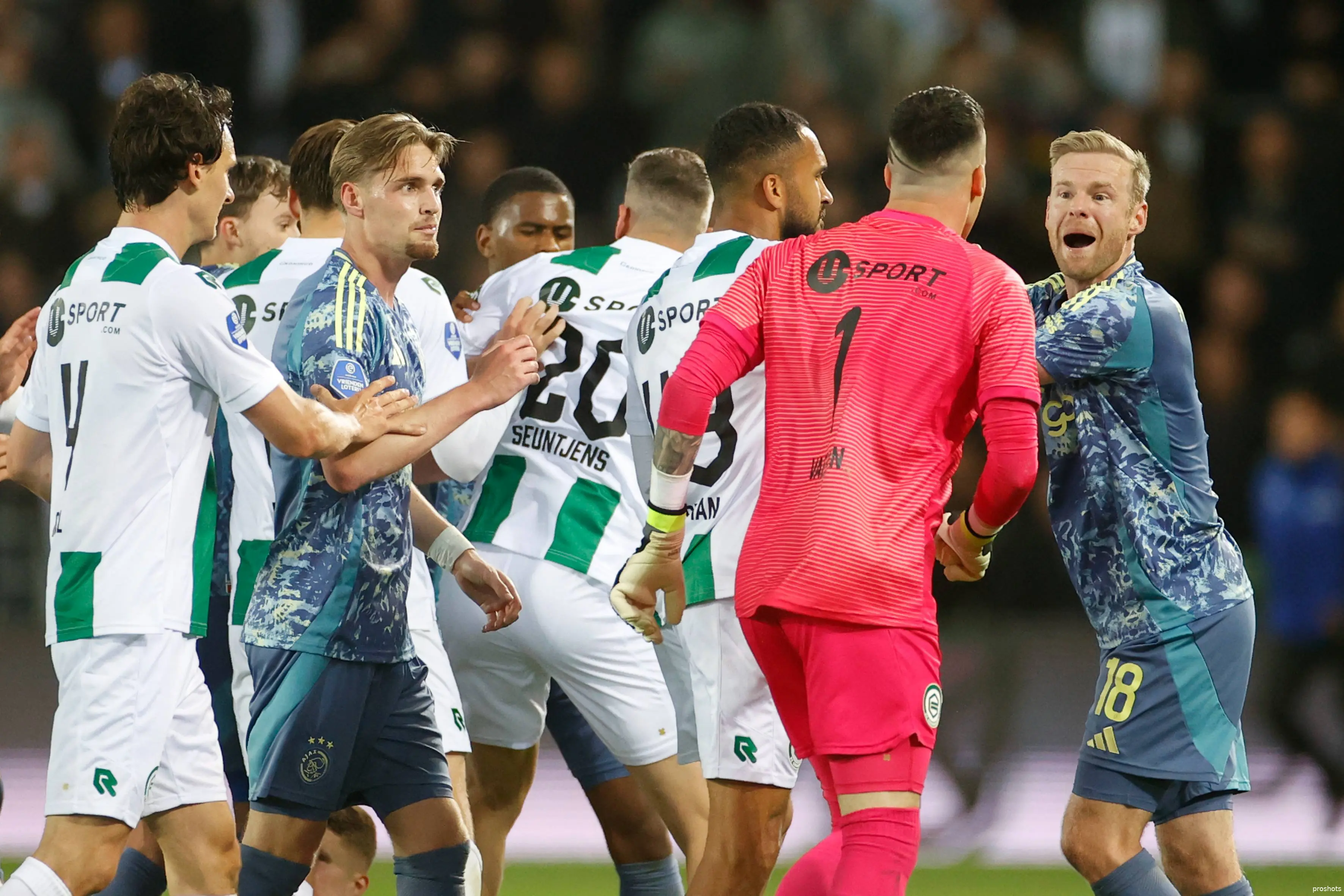 Ajax Showtime Ajax FC Groningen Davy Klaassen Etienne Vaessen