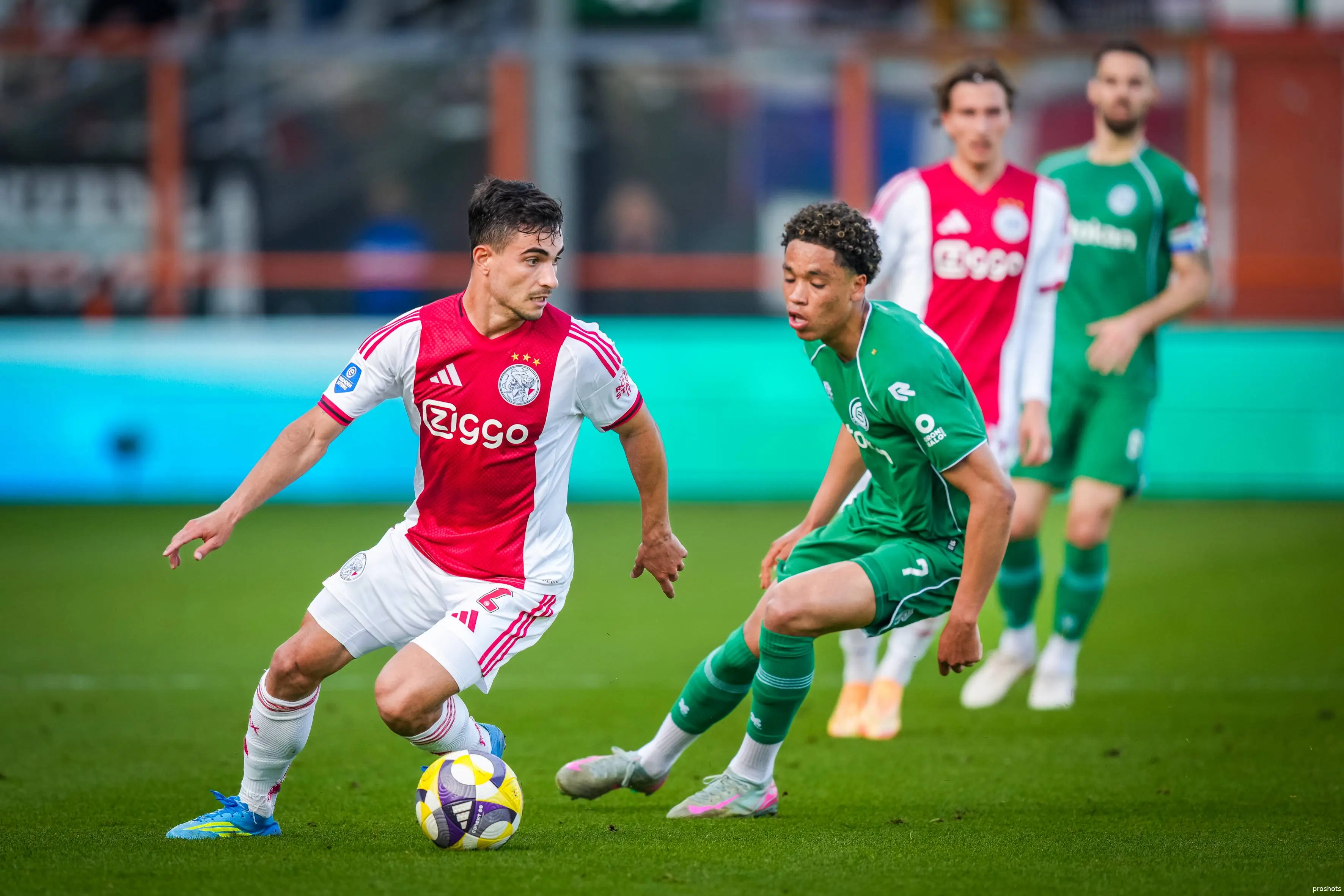 Ajax Showtime Lucas Rosa Travis Hernes Ajax FC Groningen