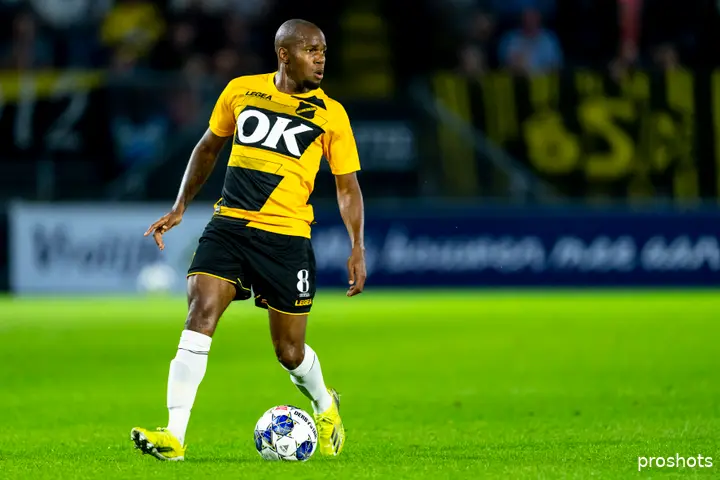 Momenteel speelt Ligeon bij NAC Breda. 'Ik kende nog een aantal mensen hier, dus ik voel me wel thuis.'