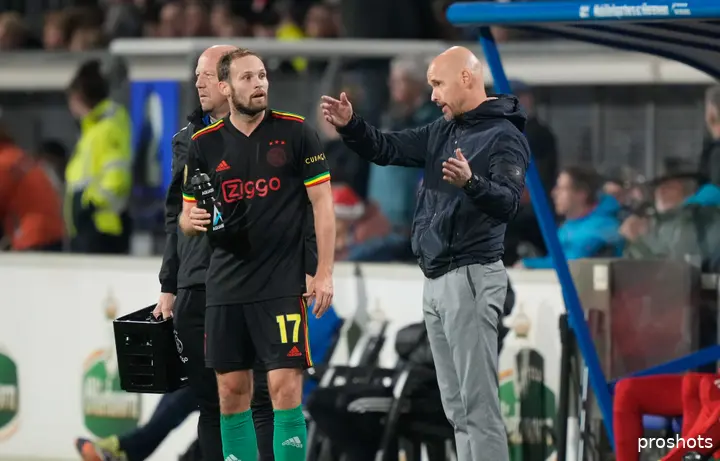 Blind was één van de 'sleutelspelers' en het verlengstuk van Erik Ten Hag