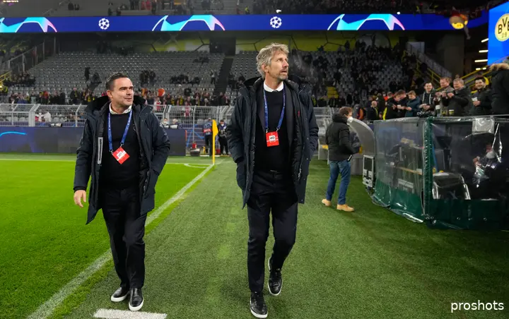edwin van der sar marc overmars bourssia dortmund ajax