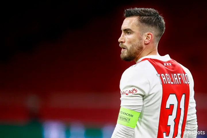 nicolas tagliafico ajax sporting aanvoerder