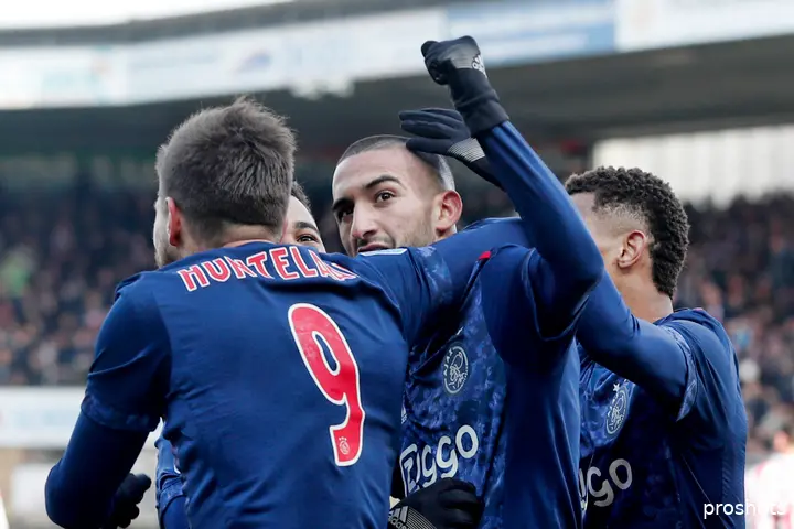 <b><i>Ook in het seizoen 2017/18 is Ziyech de baas op het veld van Het Kasteel.</i></b>