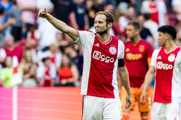 Daley Blind speelde tussen 2008 en 2014 en tussen 2018 en 2022 al voor Ajax.