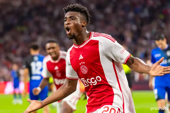 Kudus kon zichzelf in zijn laatste seizoen bij Ajax pas echt laten zien en was vaak belangrijk met goals en assists.