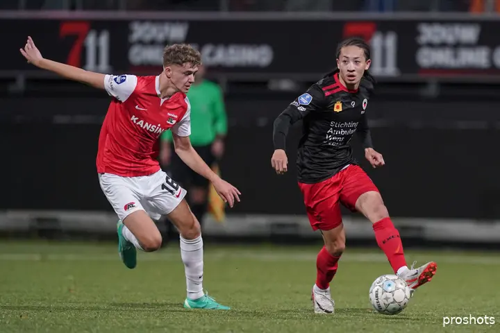 Fitz-Jim kwam tot slechts 395 speelminuten voor Excelsior in de Eredivisie
