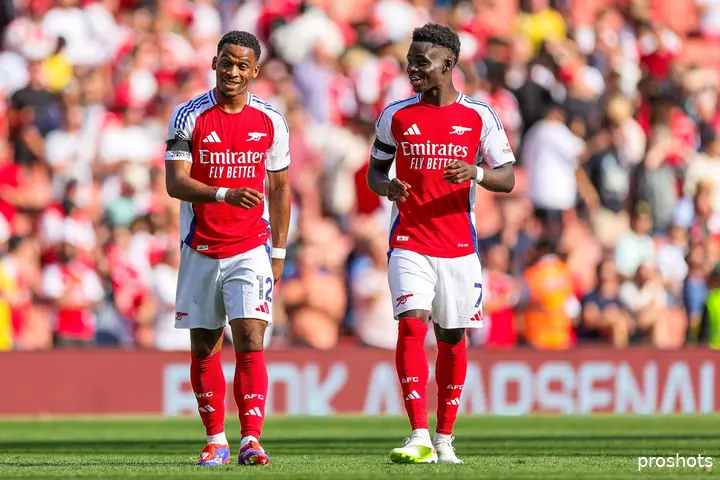 jurrien timber bukayo saka arsenal