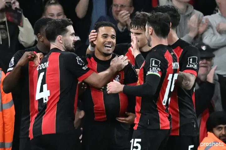 <b><i>Justin Kluivert was laatst trefzeker namens Bournemouth in het gewonnen duel met Arsenal (2-0).</i></b>
