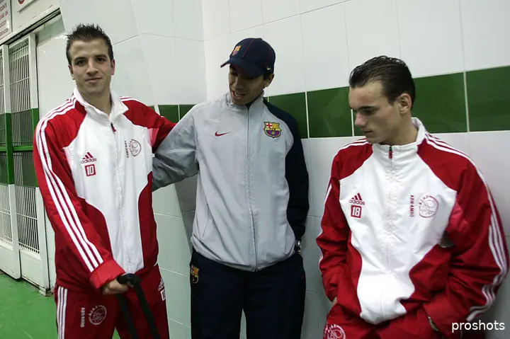 Samen met onder anderen Wesley Sneijder doorliep ook vader Rafael van der Vaart de jeugdopleiding van Ajax.