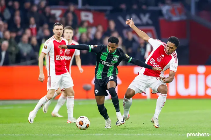 Ansu Fati speelde vorig seizoen nog tegen Ajax namens Brighton &amp; Hove Albion en opende de score in de Johan Cruijff Arena. Eindstand: 0-2.