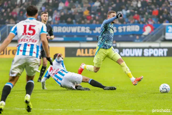 Henderson genoot van de inzet van zijn ploeg in Heerenveen.