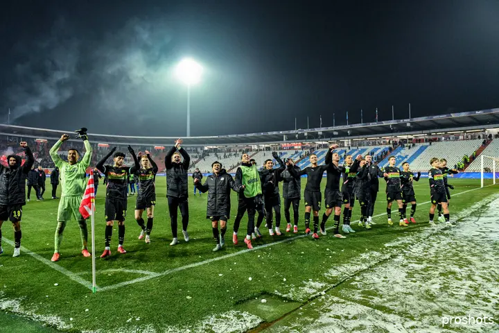 PSV wist eerder deze week te winnen op bezoek bij Rode Ster Belgrado (2-3).