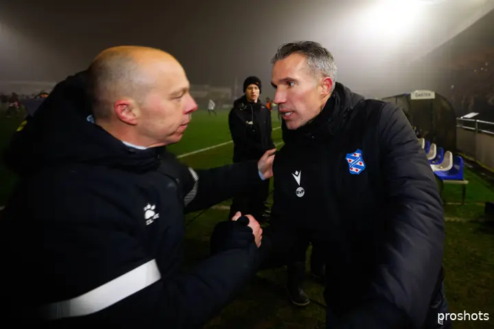 Duivenvoorden schakelde in de beker het sc Heerenveen van Robin van Persie uit.&nbsp;