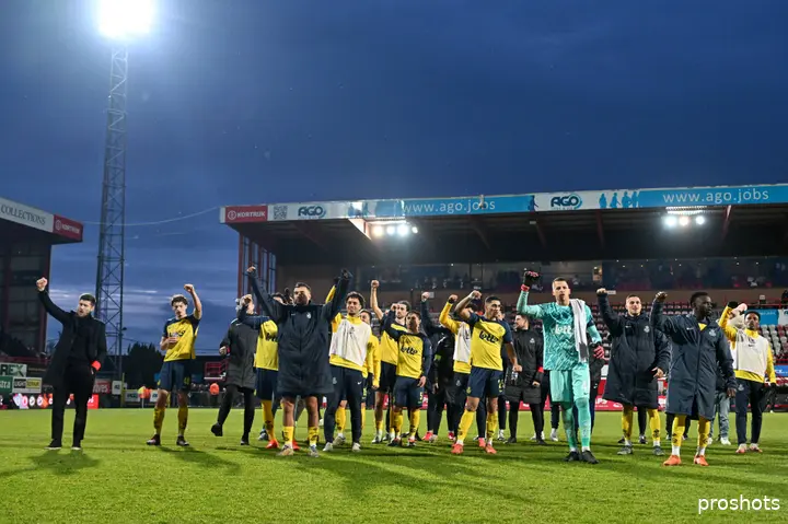 Union Saint-Gilloise won zondag voor de zesde keer op rij in de Belgische competitie. De ploeg van trainer Pocognoli is inmiddels dertien duels op rij ongeslagen in de competitie.