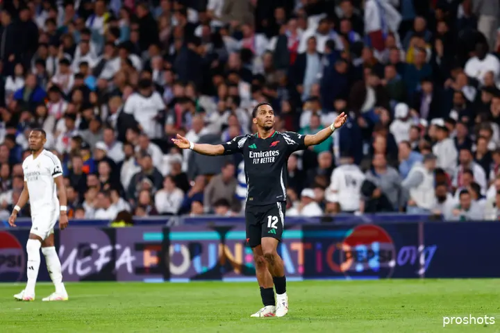 jurrien timber arsenal real madrid