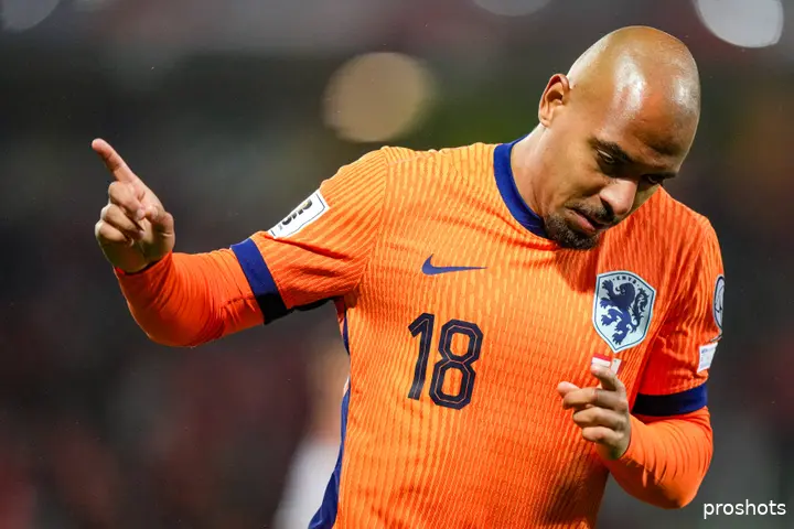 Donyell Malen viel fantastisch in met twee goals en een assist.&nbsp;