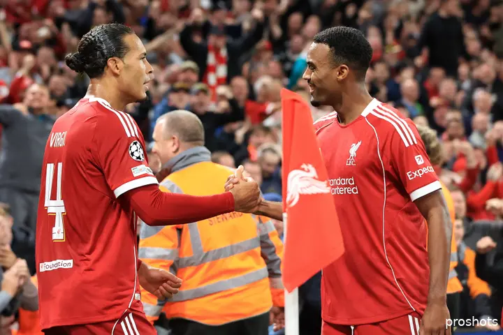 van dijk Gravenberch Liverpool