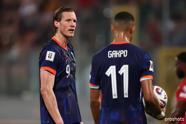 Wout-Weghorst-Cody-Gakpo-Malta-Nederland
