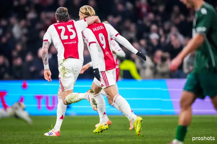 kasper dolberg ajax excelsior 25/26