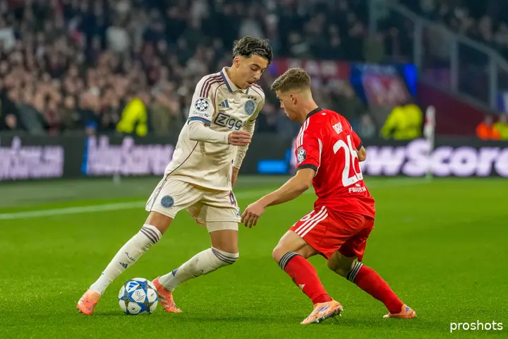 rayane bounida Ajax Benfica 25/26