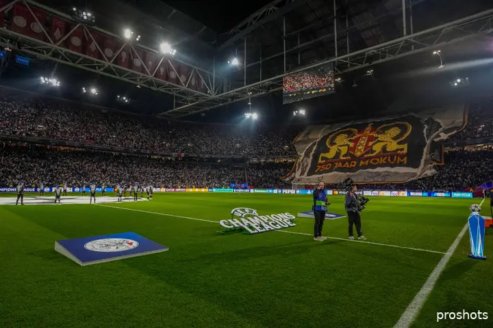Ajax Showtime Champions League Johan Cruijff ArenA