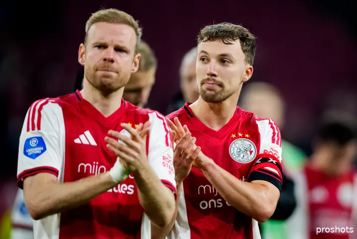 davy klaassen youri regeer ajax go ahead eagles 25/26