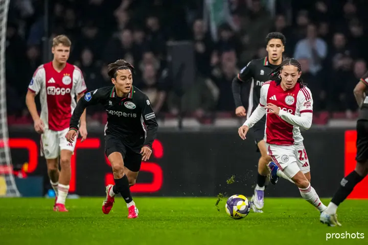 Ajax Showtime Sean Steur Kodai Sano Ajax NEC Kian Fitz-Jim