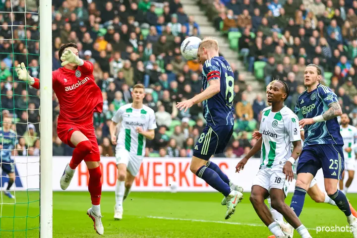 ajax showtime davy klaassen fc groningen ajax 25/26