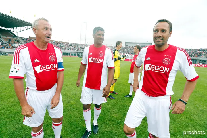 Ajax Showtime Johan Cruijff Frank Rijkaard John van 't Schip