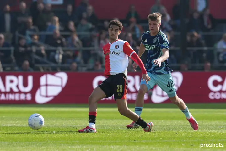 ajax showtime sean steur Feyenoord ajax 25/26